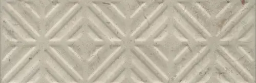 Kerama Marazzi Карму Бордюр бежевый матовый обрезной 11210R\4 9,6х30