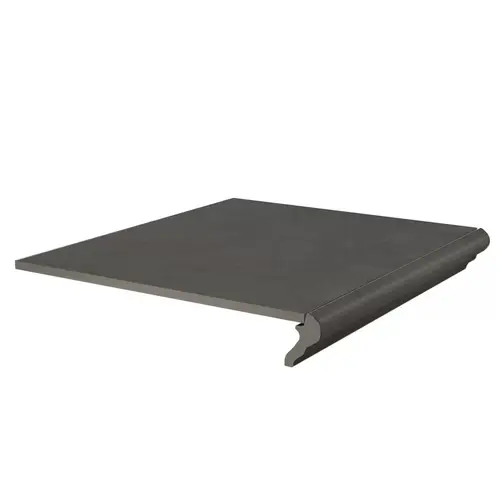 Kerama Marazzi Хадду Ступень фронтальная серый тёмный матовый KM4040G0041NGTF 40,2x34x0,8