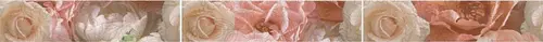 Kerama Marazzi Контарини Бордюр Цветы обрезной STG\A595\13032R 30х7,2