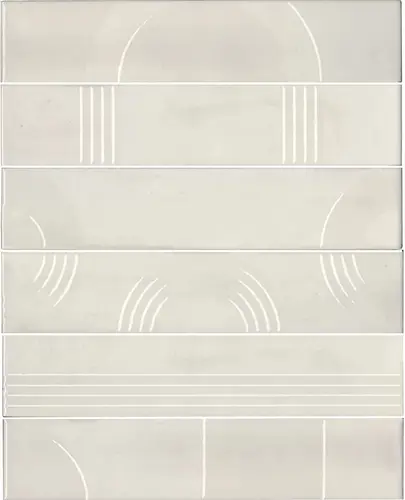 Kerama Marazzi Мажорель Панно белый глянцевый KMP3STA001RN6X 36x28,5x1 (из 6 частей 6х28,5)