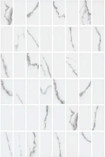 Декор настенный Kerama Marazzi Мираколи Мозаичный Белый Глянцевый 20x30x0.69