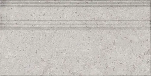 Kerama Marazzi Риккарди Плинтус серый светлый матовый обрезной FME015R 20x40