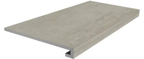 Керамогранит Ступень Kerama Marazzi Сан-Марко Клееная Серый Матовый 33x80x0.9
