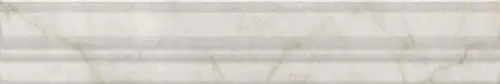 Бордюр настенный Kerama Marazzi Серенада Белый Глянцевый Обрезной 30x5
