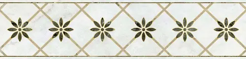 Бордюр настенный Kerama Marazzi Серенада 4 Глянцевый Обрезной 30x7.2