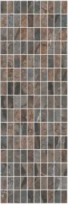 Kerama Marazzi Театро Декор коричневый мозаичный MM12143 25х75