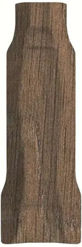 Декор керамогранит Kerama Marazzi Тровазо Угол Внутренний Коричневый Светлый Матовый 8x2.4x1.3