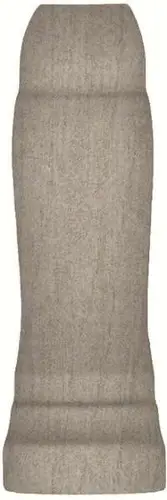 Декор керамогранит Kerama Marazzi Тровазо Угол Внешний Серый Светлый Матовый 8x2.9x1.4