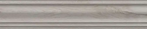 Плинтус Kerama Marazzi Тровазо Серый Светлый Матовый 39.8x8x1.55