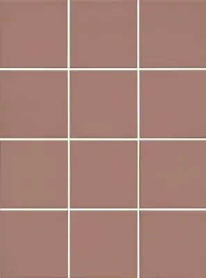 Керамогранит Агуста Розовый Матовый 30x40 из 12 частей 9.8x9.8