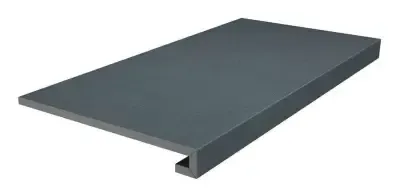 Керамогранит Ступень Про Чементо Клееная Синий Темный Матовый 33x60