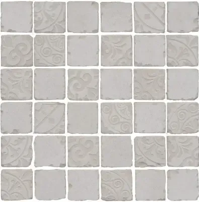 Мозаика Kerama Marazzi Про Фьюче Серый Светлый Мозаичный 30x30 9мм
