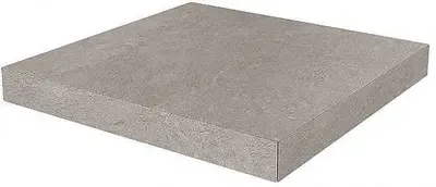 Ступень Kerama Marazzi Про Стоун Угловая Клееная Серый 33x33 9мм