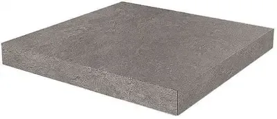 Ступень Kerama Marazzi Про Стоун Угловая Клееная Серый Темный 33x33 9мм