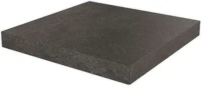 Ступень Kerama Marazzi Про Стоун Угловая Клееная Черный 33x33 9мм