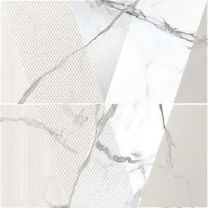 Панно 63x63 Arabescato Bianco керамическое
