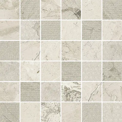 Мозаика Elegance Beige Mosaic керамика 30х30 см матовая, бежевый