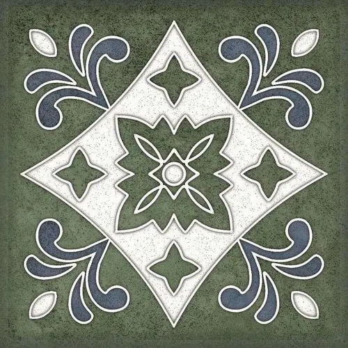Плитка настенная Smalto Decor 3 Verde 15х15