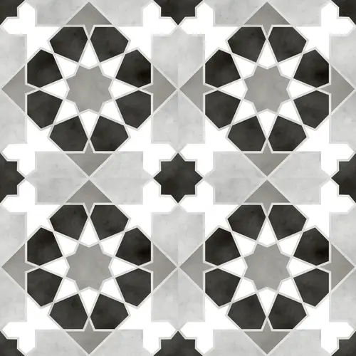 Плитка Rabat Black 45x45