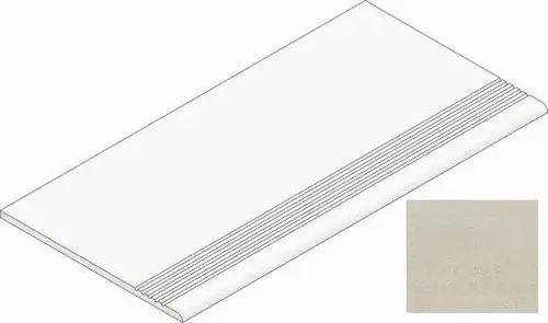 Ступень Elevator Beige 120x29.4 Матовая st01 10мм