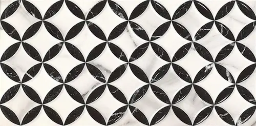 Keratile Anthea Star Blanco 25x50