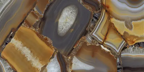 Marmi Book Match A Agate Brown Full Lappato 162x324