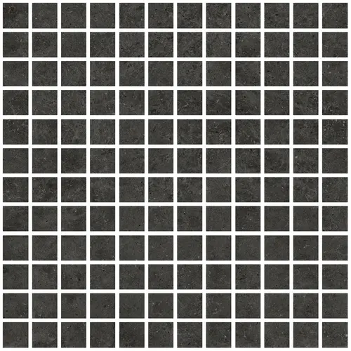 Living Ceramics Beren Black Mosaic 25 Natural 30х30