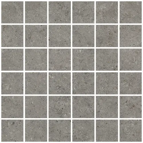 Living Ceramics Beren Dark Grey Mosaic 55 Natural 30х30
