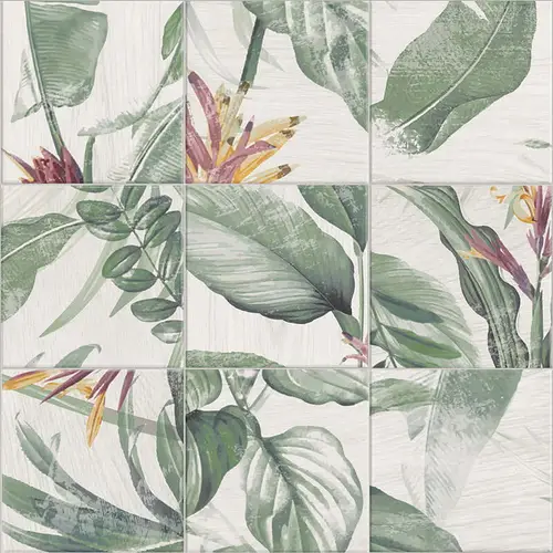 Bottega Decor Spring Leaves 20x20