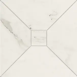 Декор Вставка Allmarble Altissimo Tozzeto 3D Lux 14.5*14.5 (14.5x14.5)