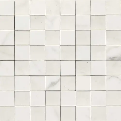 Плитка мозаика Allmarble Altissimo 3D (30x30)