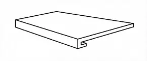Декор Allmarble Lasa Фронтальная 32,5X120X4 (32.5x120)