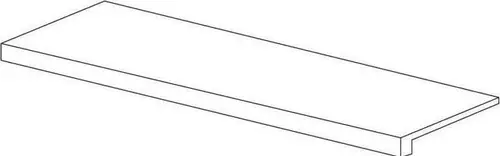 Декор Gradone Allmarble Saint Laurent Фронтальная 32,5X120X4 (32.5x120)