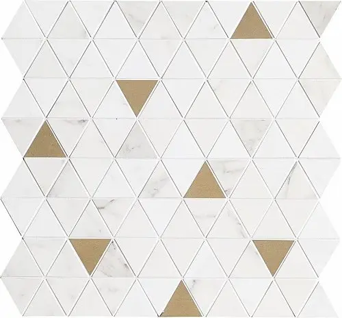 Мозаика Marazzi Allmarble Wall Statuario Sat.Mosaico Tria 40х43