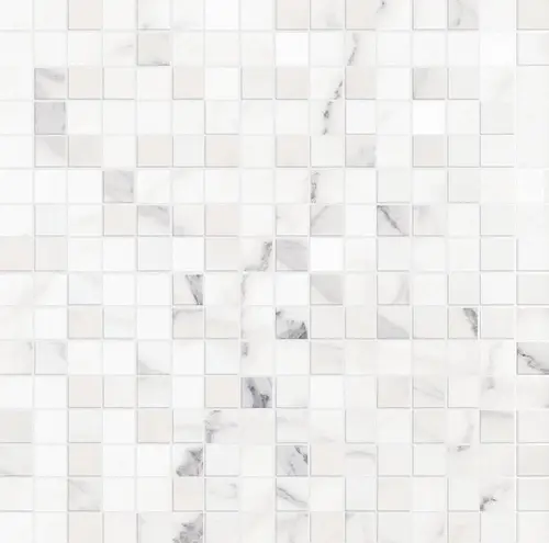 Allmarble Wall Statuario Mosaico Lux 40X40 8мм
