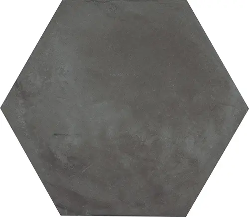 Marca Corona Terra Nero Esagono 21,6x25