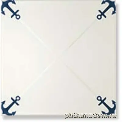 Maritimaz Maritima Suelo Anclas Azul 31,6x31,6