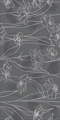 Керамогранит Floresta 17552 цветы ректификат 60х120