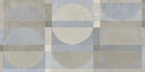 Керамогранит Vision Многоцветный ректификат 44,8x89,8 Meissen матовый