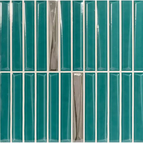 Плитка Decor Melody Turquoise Silver 20х20