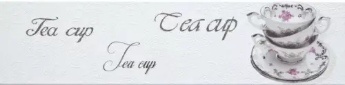 Плитка Monopole Decor Veronica Brillo Tea Cup Blanco 10х40