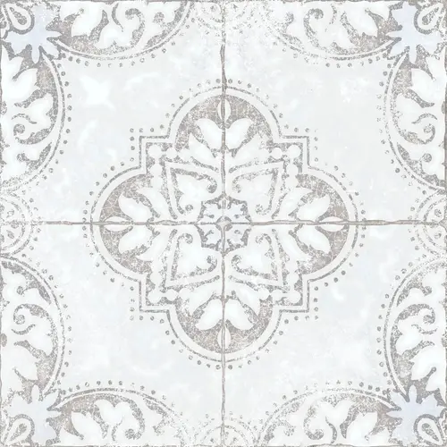 New Trend Majestic Roset White 41x41