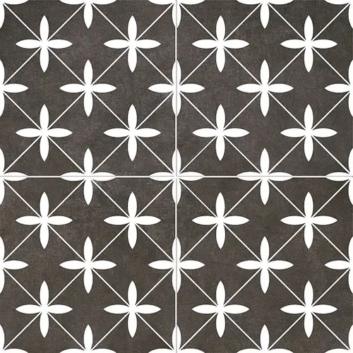 Напольная плитка NICEKER CHIC Poole Black 45х45