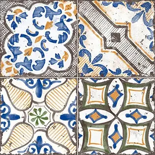 Novabell Materia Decoro Vietri MIX 15x15