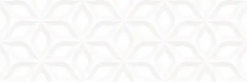 Плитка настенная Blanco Satinado Decor Botanico Rectificado 90x30