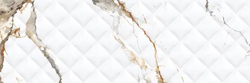 Плитка настенная Calacatta Brillante Decor Caponier Rectificado 90x30