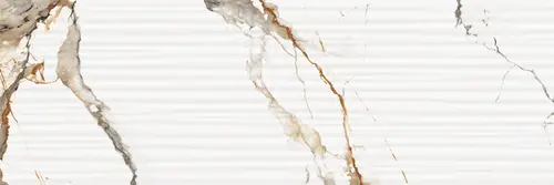 Плитка настенная Calacatta Brillante Decor Ondas Rectificado 90x30
