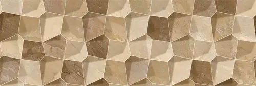 Плитка настенная Marble Beige Decor Estrellas Rectificado 90x30