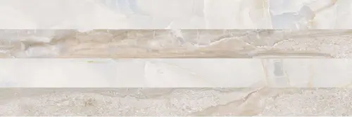 Плитка настенная Royal Silver Lineare Silver Rettificato 90x30