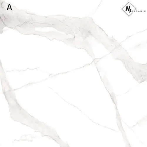 Керамогранит Белый Глянцевый 80x80 NSC8034(A,B)